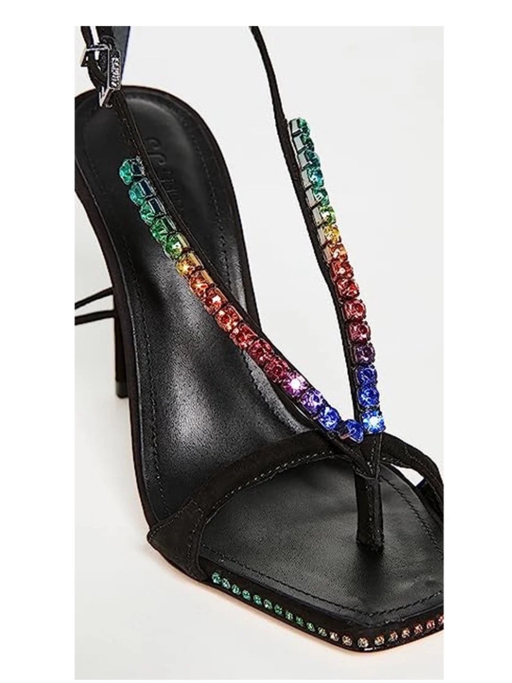 SHULTZ Vikki Crystal Strappy High Heels